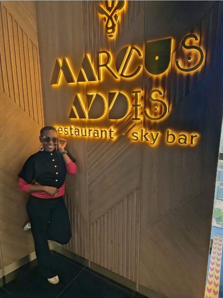At Marcus Addis Restaurant and Sky Bar in Addis Ababa
